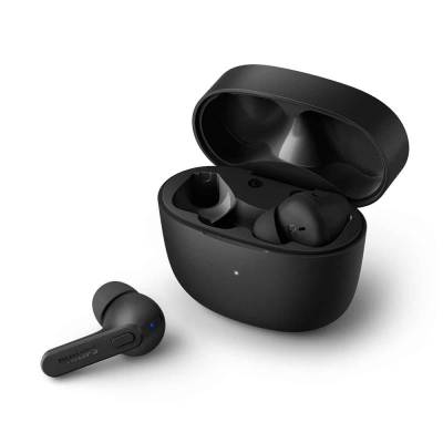 PHILIPS WIRELESS IN-EAR EARPHONES TWS TAT2206 BLACK TAT2206BK
